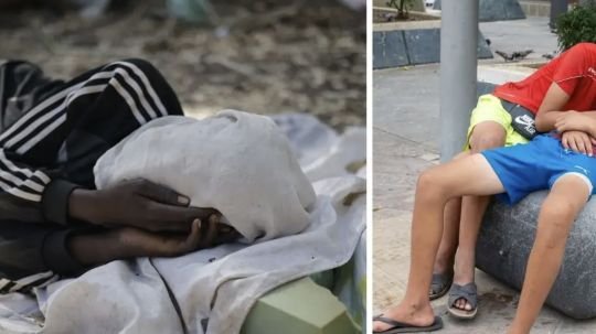Alrededor de cinco mil jóvenes migrantes siguen en Ceuta sufriendo de hambre y sed