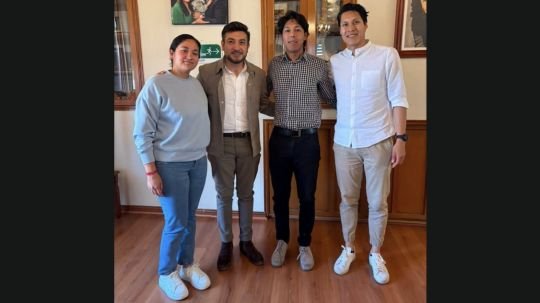 Recibe Salvador Santos a familia de Miguel Arroyo y anuncia novena edición del Gran Premio en Huamantla