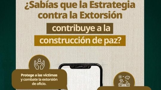 Gobierno Municipal de Huamantla se suma a la campaña nacional de prevención contra la extorsión