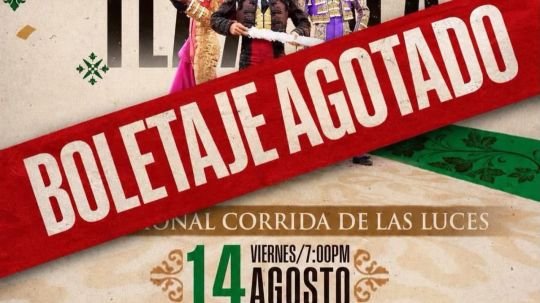 Por quinto año consecutivo, la tradicional corrida de las luces cuelga el cartel de no hay boletos