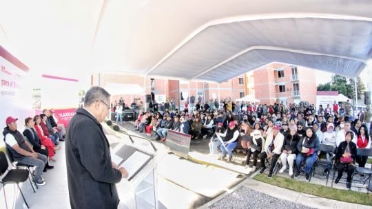 Carlos López Suárez destaca coordinación del ayuntamiento de Tlaxcala para hacer realidad vivienda para el bienestar