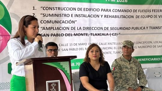 Inician en SPM obras para fortalecer seguridad; entre ellas, un edificio para comando de fuerzas federales