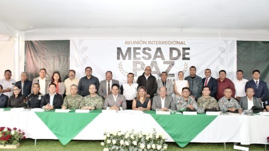 Se integra la capital a la mesa interregional de paz Puebla-Tlaxcala