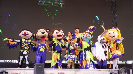 La niñez huamantleca vivió su propia fiesta con bely y beto
