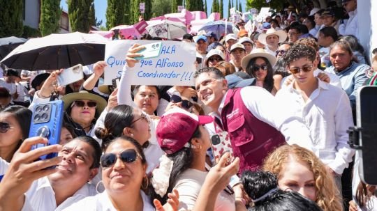 Miles respaldan a Alfonso Sánchez en Asamblea por la Soberanía