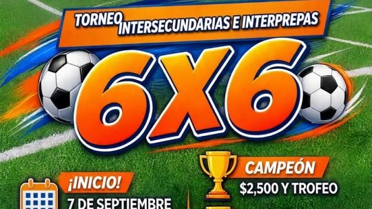 Convoca ayuntamiento de Tlaxcala a secundarias y preparatorias a participar en nuevo torneo 6x6