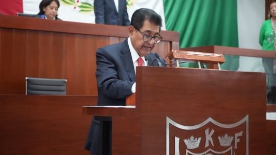 Presenta Héctor Ortiz iniciativa para actualizar la Ley Orgánica del Poder Judicial de Tlaxcala