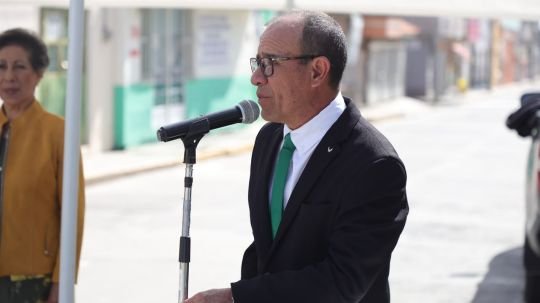 Huamantla honra con orgullo la memoria de los niños héroes de Chapultepec con ceremonia en el barrio de San Sebastián