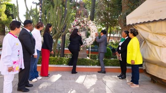 Con homenaje cívico, Huamantla honra su historia y a sus personajes ilustres