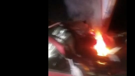 Tras accidente en la carretera Cuapiaxtla-Huamantla, 4 personas fallecidas y dos lesionadas