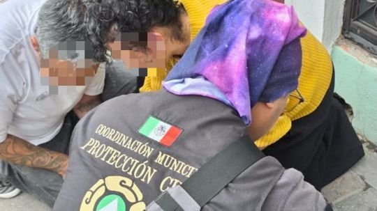 Policía municipal de Tlaxcala actúa como primer respondiente tras agresión con arma de fuego a hombre en la capital