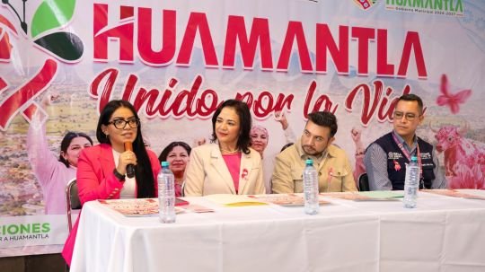 Huamantla se une por la vida con una gran agenda de prevención contra el cáncer de mama