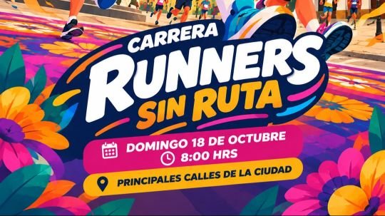 Corre, decide y supera retos Huamantla invita a participar en Runners Sin Ruta