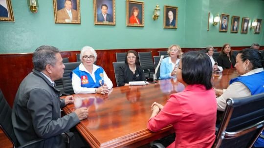 Establecen ayuntamiento de Tlaxcala y Rotary International acercamiento para impulsar proyectos humanitarios