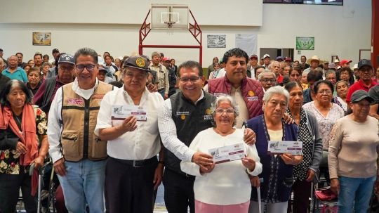 Bienestar federal entrega tarjetas del banco del bienestar por vencimiento en Tlaxcala