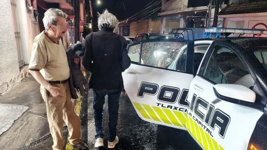 Policía municipal de Tlaxcala ubica a adulto mayor reportado como no localizado