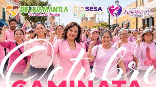Huamantla caminará por la vida en el marco del día mundial de la lucha contra el cáncer de mama