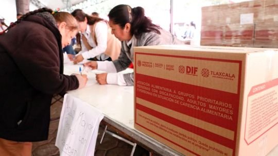 Beneficia SEDIF a más de 108 mil tlaxcaltecas con 4 millones de apoyos alimentarios