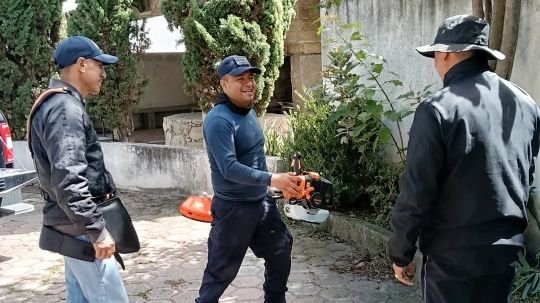 Seguridad pública del municipio de Tlaxcala recupera espacio público en San Esteban Tizatlán