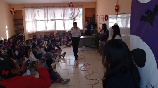 Policía municipal de Huamantla fortalece la prevención del ciberacoso entre estudiantes