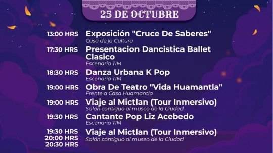 Vida Huamantla 2026 invita a disfrutar un domingo lleno de cultura, arte y tradición