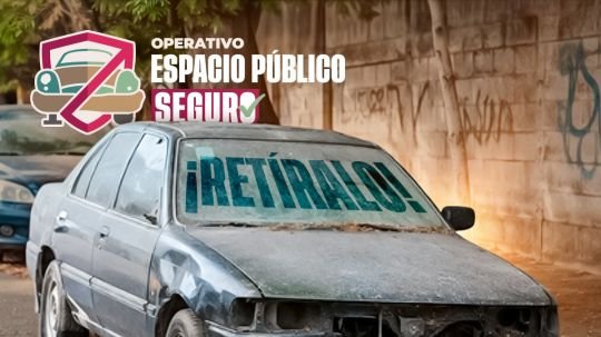 Para lograr calles más libres y seguras el ayuntamiento de Tlaxcala retirará vehículos abandonados