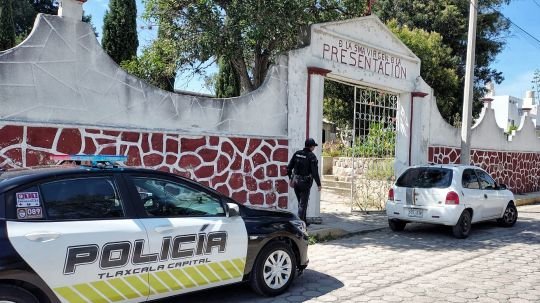 Mantiene policía municipal vigilancia en panteones de Tlaxcala con dispositivo de seguridad