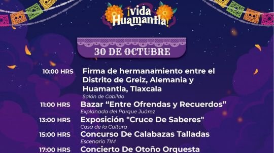 Huamantla se prepara para vivir un día lleno de tradición y expresiones culturales con Vida Huamantla 2026
