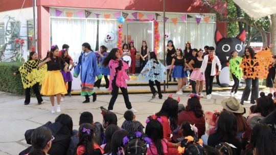 Ofrecen PyPU, CAPIES y Centro Universitario Seña Garza actividades lúdicas a infantes para celebrar el Día de Muertos