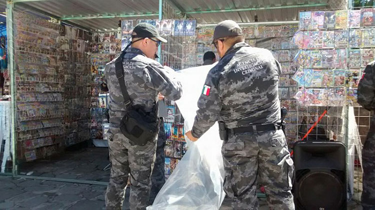 PGR asegura más de 10 mil piezas falsas en operativo realizado en zacateco