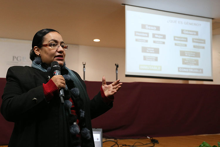 Personal de PGR recibe curso sobre violencia sexual en la interseccionalidad de etnicidad