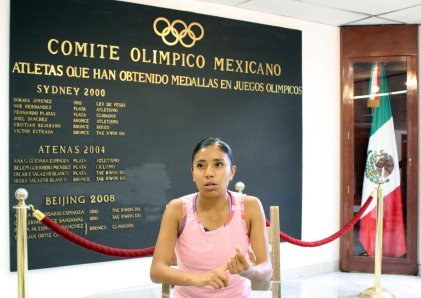 SANDRA LÓPEZ REYES ATLETA TLAXCALTECA IRÁ A LONDRES 2012, CONFIRMA  COMITÉ OLÍMPICO MEXICANO 