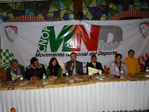 Toma protesta Ávila Juárez como delegado del Movimiento Nacional del Deporte
