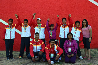 Con cinco medallas cierra delegación de Tlaxcala