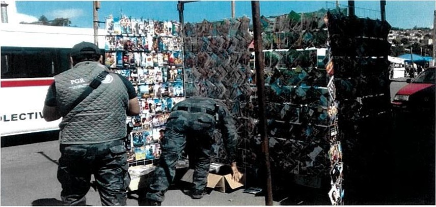 PGR asegura más de 23 mil piezas falsas mediante operativo realizado en la ciudad de Tlaxcala