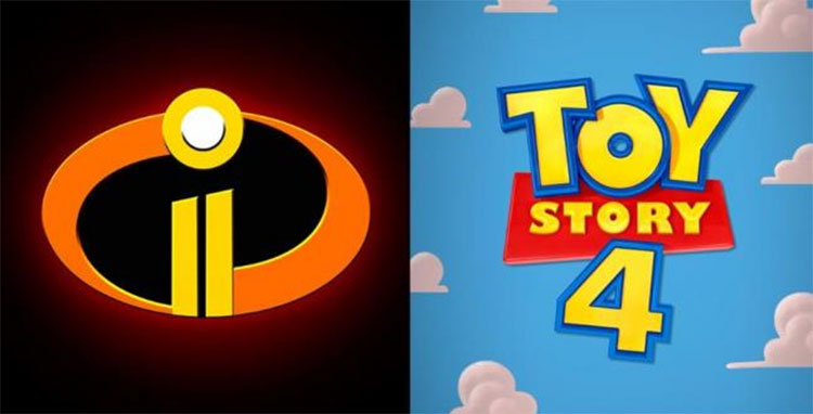 Revelan fechas de estreno de Increíbles 2 y Toy Story 4