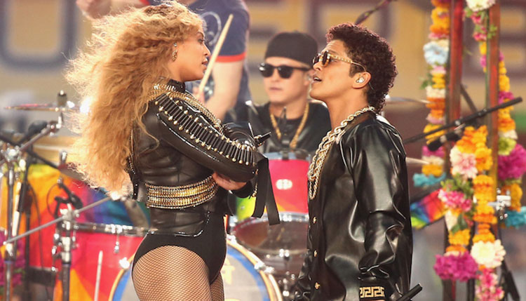 Bruno Mars reveló que hace Beyoncé cuando tiene estrés