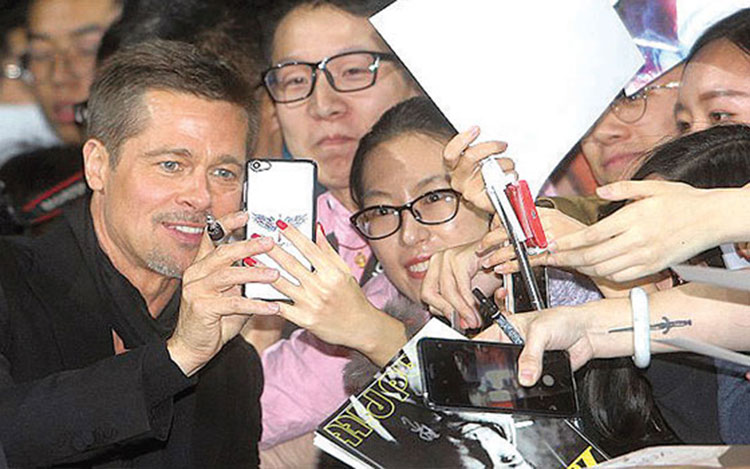 Brad Pitt vuelve a China tras supuesta prohibición