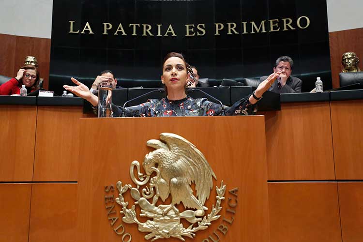 Votó Senadora Adriana Dávila en contra de la ley de Seguridad Interior