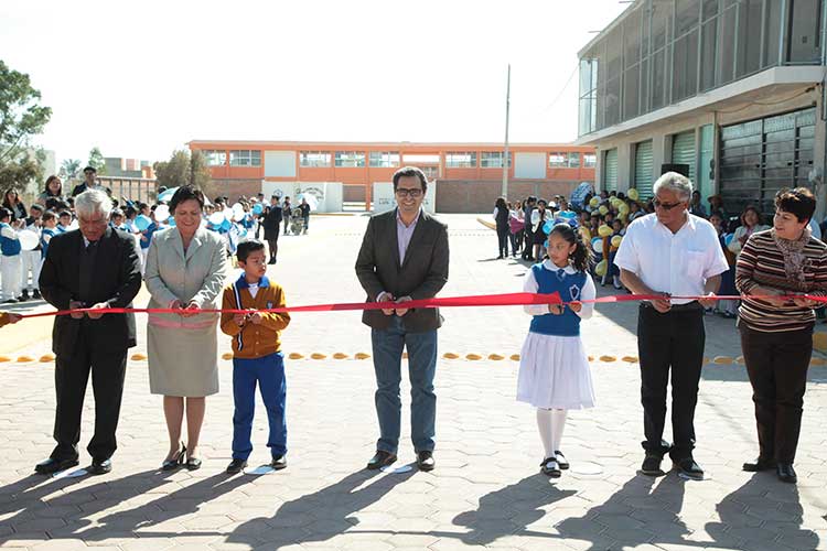 Inaugura SEPE acceso a las primarias Luis G. Salamanca y Adolfo López Mateos