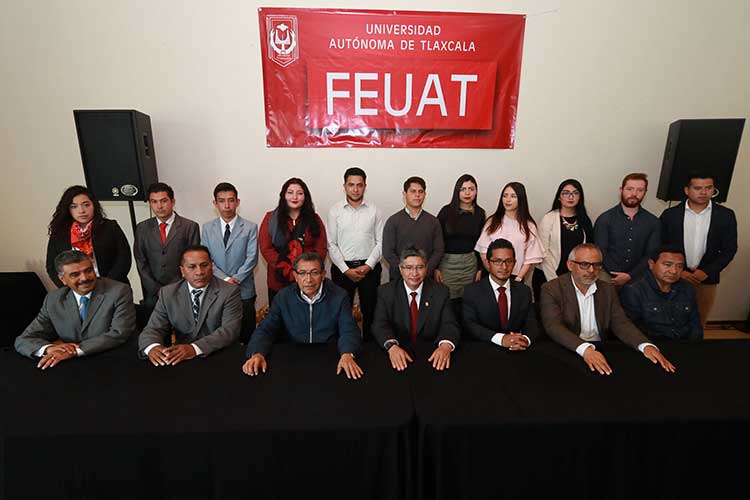 Rinde protesta comité de la Federación de Estudiantes de la UAT