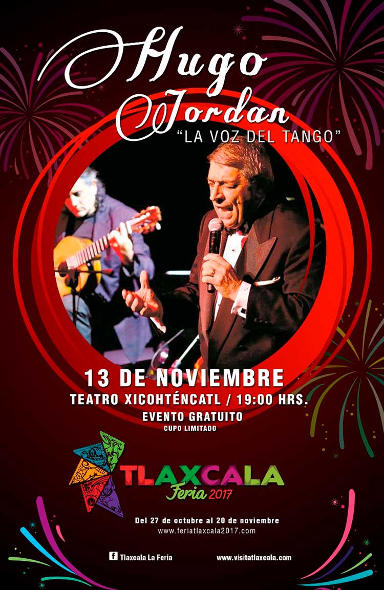 Se presentará Hugo Jordán en Tlaxcala