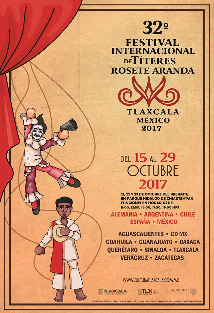 Se presentará 32° Festival Internacional  de Títeres en Chiautempan