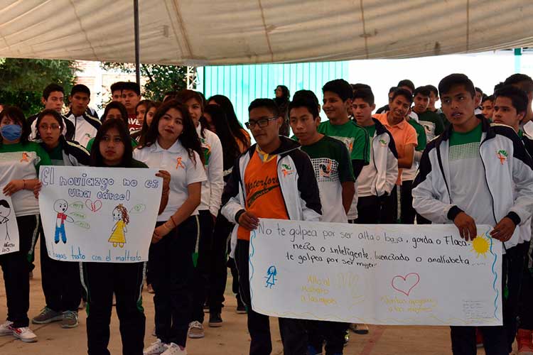 Actividades preventivas en estudiantes de Zacatelco