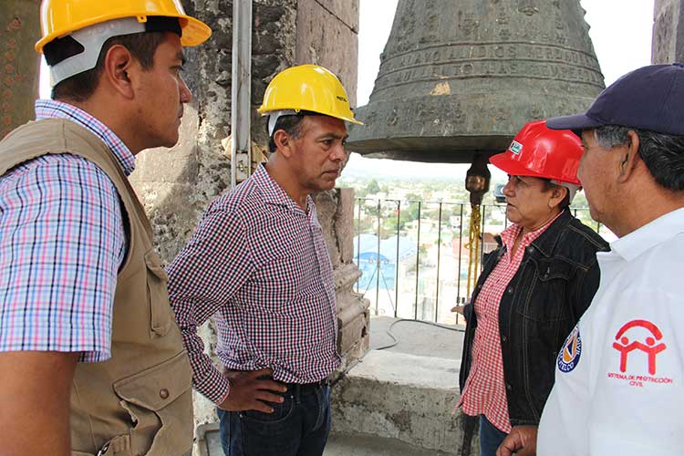 Realizan revisiones de inmuebles en Zacatelco y reportan saldo blanco