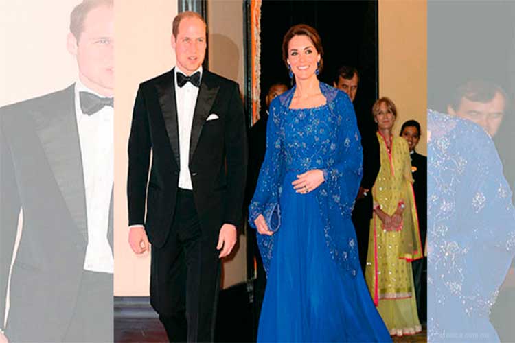 Los Duques de Cambridge visitan India